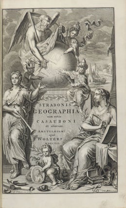 Strabonos Geographikon Bibloi [17]; Strabonis Rerum Geographicarum Libri XVII [= The Seventeen Books of Strabo's Geographical Matters; Strabo's Geography]