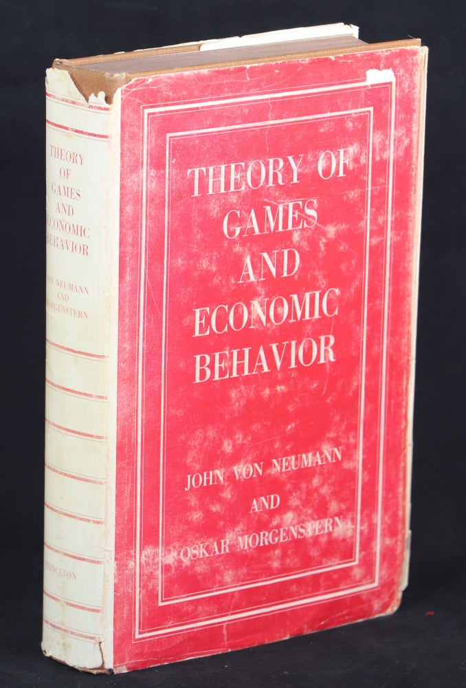 Item #000010098 Theory of Games and Economic Behavior. John Von Neumann, Oskar Morgenstern.
