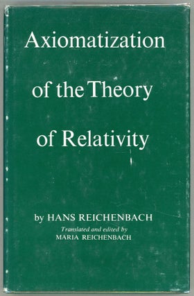Item #000010124 Axiomatization of the Theory of Relativity. Hans Reichenbach