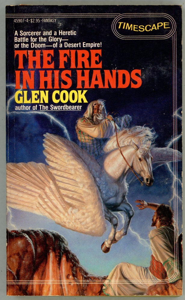 Item #000010183 The Fire in His Hands. Glen Cook.