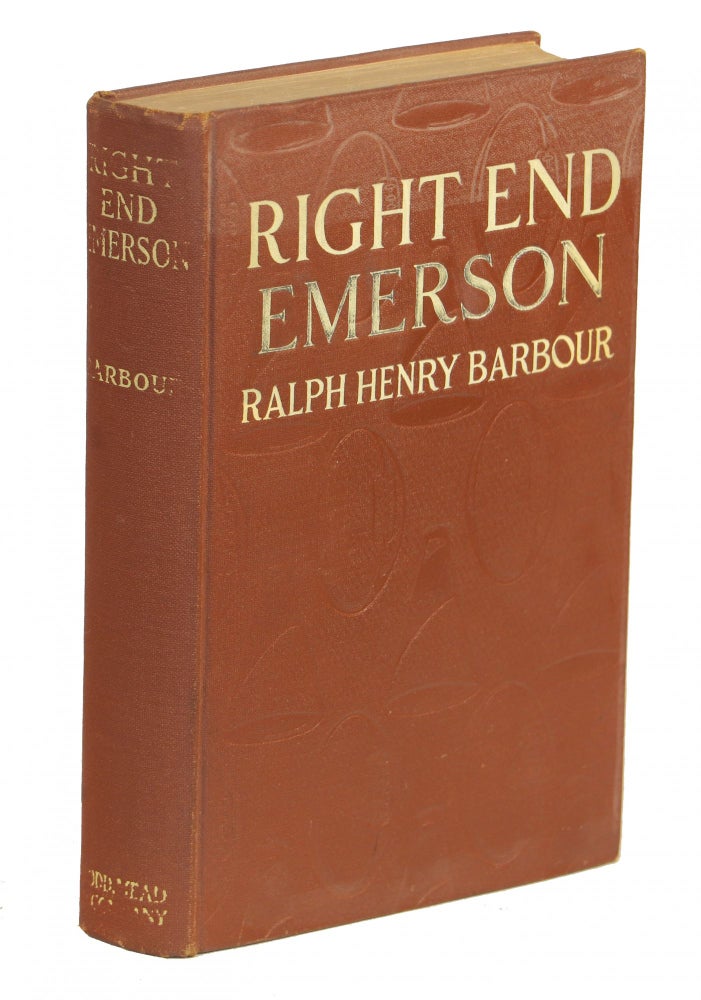 Item #000010255 Right End Emerson. Ralph Henry Barbour.