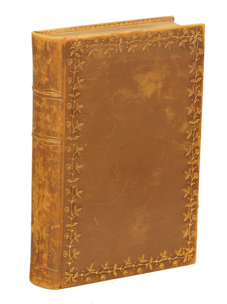 Item #000010258 The Poems and Dramas of Lord Byron; With Biographical Memoir, Explanatory Notes, Etc. Lord Byron.