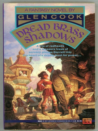 Item #000010314 Dread Brass Shadows; From the files of Garrett, P.I. Glen Cook