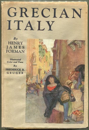 Item #000010345 Grecian Italy; Adventures of Travel in Sicily Calabria and Malta. Henry James Forman