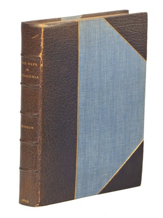 Item #000010359 Idle Days in Patagonia. W. H Hudson