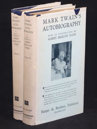Item #000010362 Mark Twain's Autobiography. Mark Twain, Samuel L. Clemens