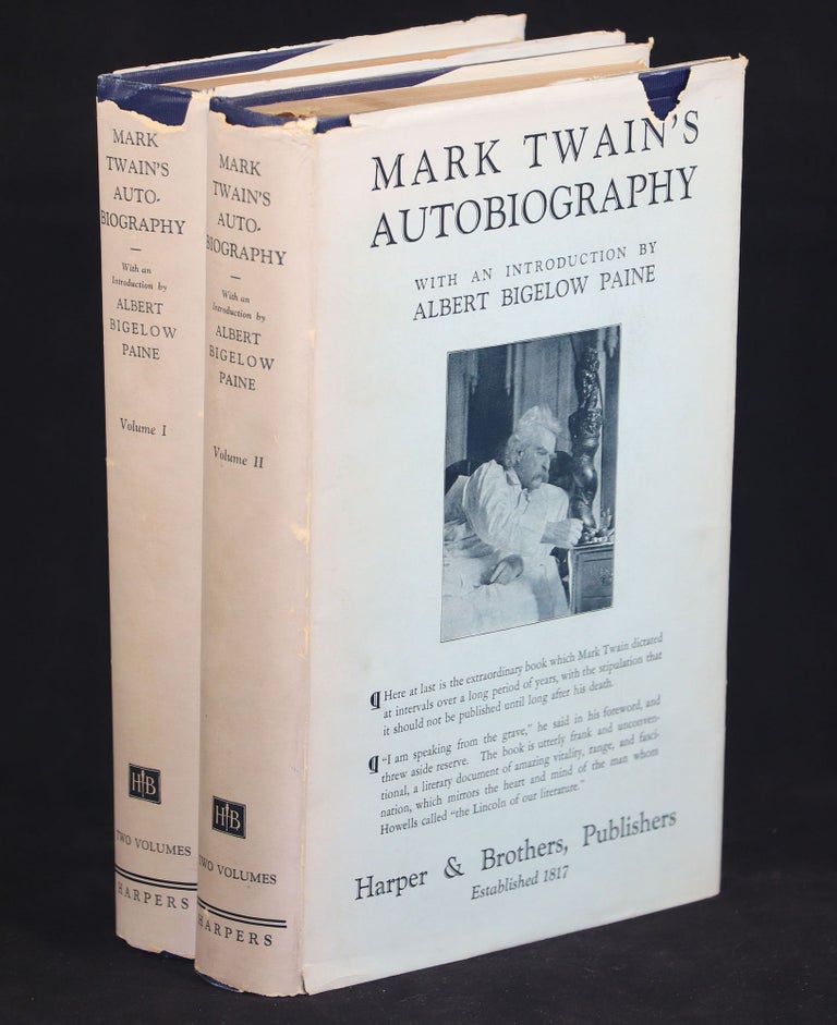 Item #000010362 Mark Twain's Autobiography. Mark Twain, Samuel L. Clemens.
