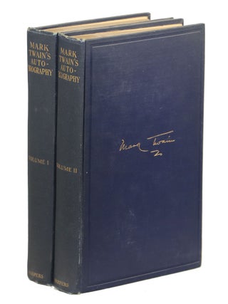Item #000010363 Mark Twain's Autobiography. Mark Twain, Samuel L. Clemens