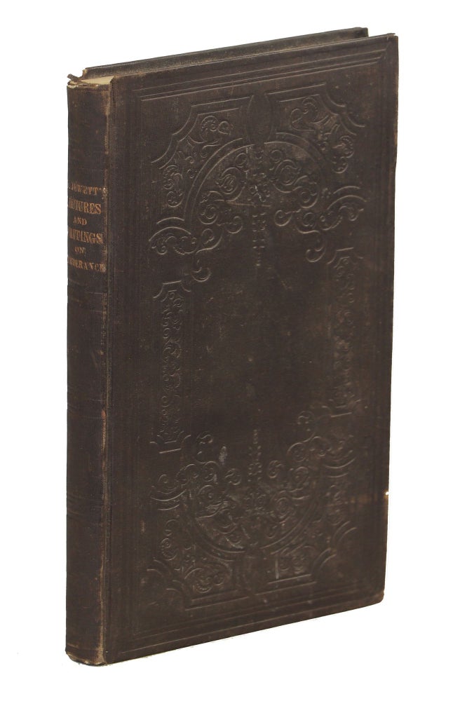 Item #000010366 Speeches, Poems, and Miscellaneous Writings, on Subjects Connected with Temperance and the Liquor Traffic. Charles Jewett, M. D.