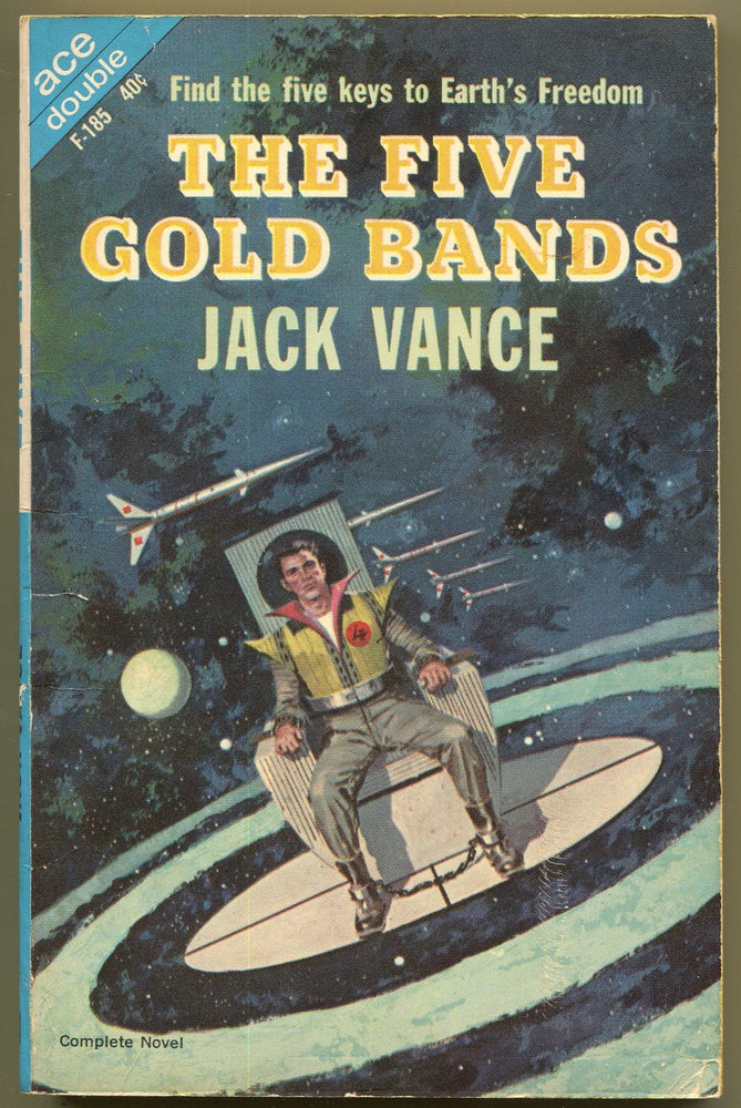 Item #000010370 The Five Gold Bands; The Dragon Masters. Jack Vance.