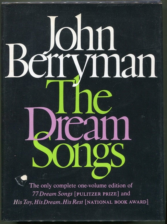 Item #000010373 The Dream Songs. John Berryman.