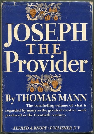 Item #000010374 Joseph the Provider. Thomas Mann