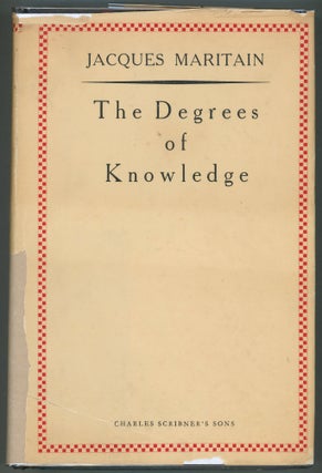 Item #000010501 The Degrees of Knowledge. Jacques Maritain