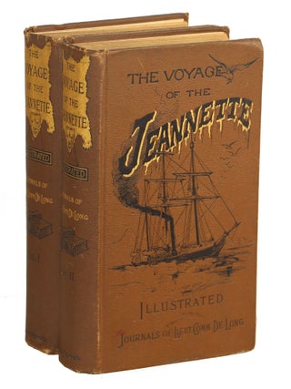 Item #000010625 The Voyage of the Jeannette; The Ship and Ice Journals of George W. DeLong,...