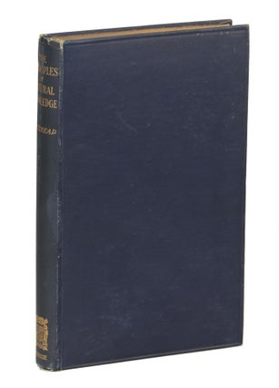 Item #000010660 An Enquiry Concerning the Principles of Natural Knowledge. A. N. Whitehead,...