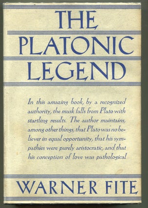 Item #000010838 The Platonic Legend. Warner Fite