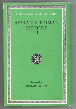 Item #000010858 Appian's Roman History. Appian