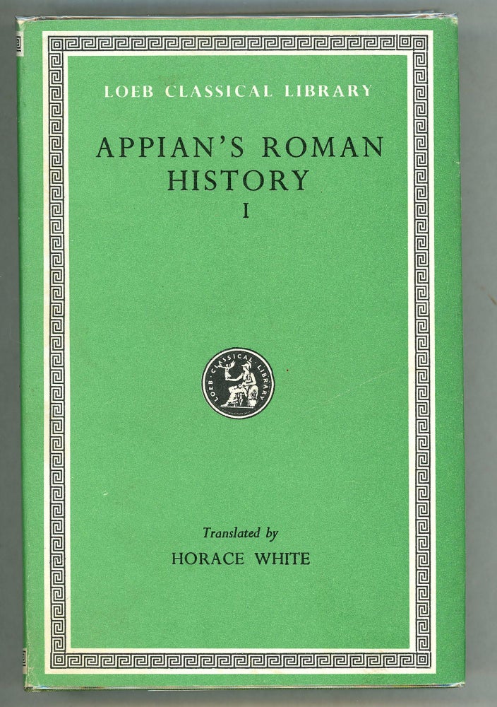 Item #000010858 Appian's Roman History. Appian.