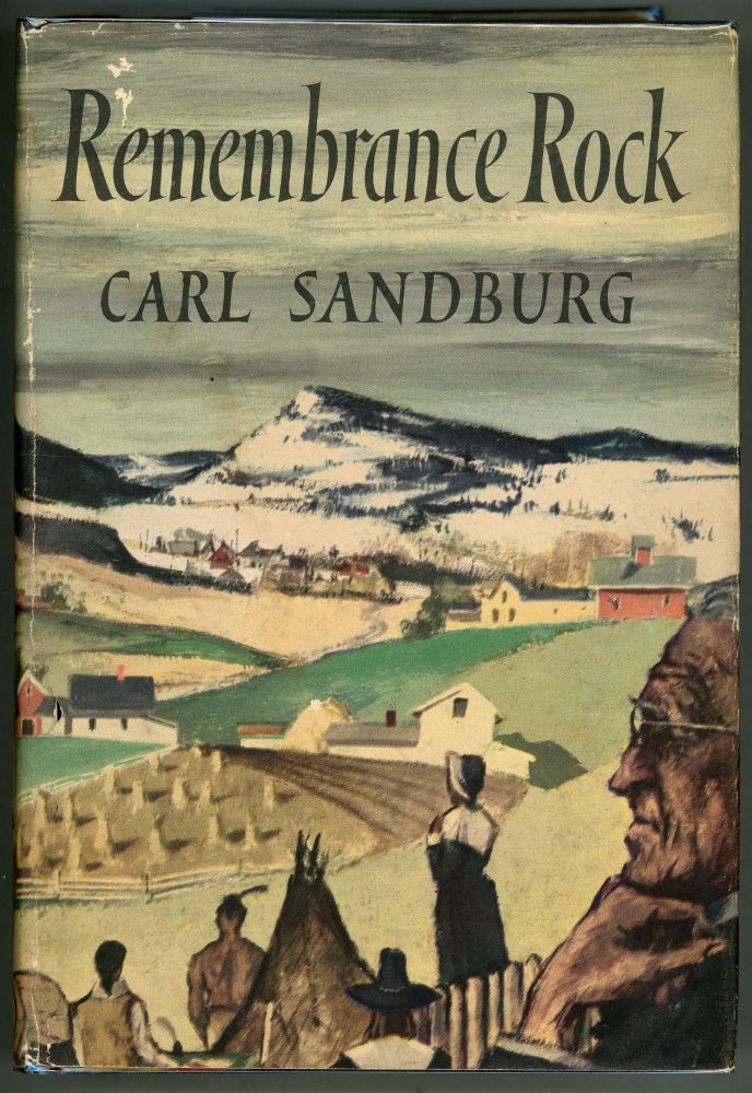 Item #000010889 Remembrance Rock. Carl Sandburg.