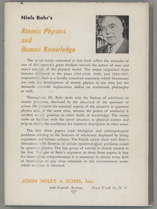 Atomic Physics and Human Knowledge