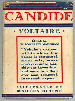Item #000010961 Candide. Voltaire, François Marie Arouet