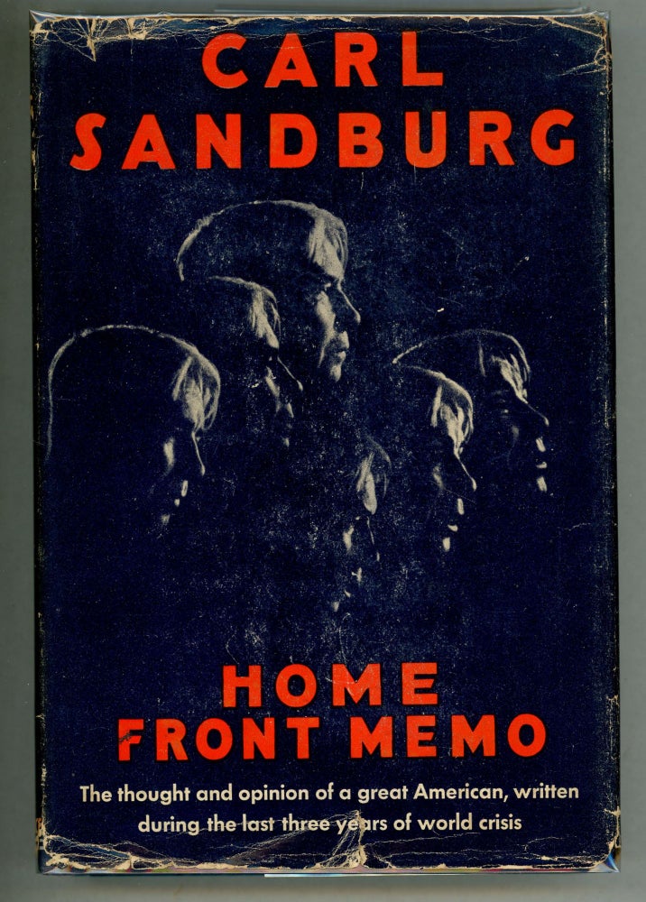 Item #000011020 Home Front Memo. Carl Sandburg.