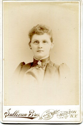 Item #000011066 Portrait of a Young Woman Wearing Glasses. Frederick Sullivan, Henry Sullivan