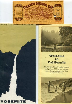 Collection of Western Americana Tourist Brochures, Photographs, Postcards, and National Park Brochures
