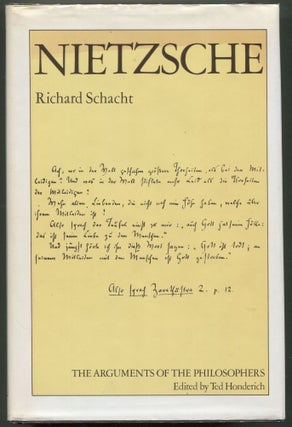 Item #000011146 Nietzsche. Richard Schacht