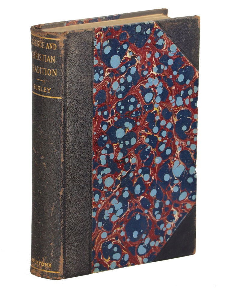 Item #000011206 Science and Christian Tradition; Essays. Thomas H. Huxley.