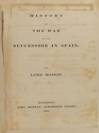 History of the War of the Succession in Spain
