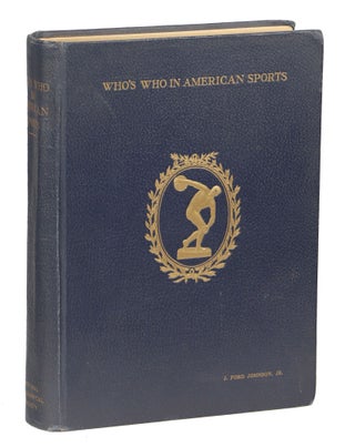 Item #000011379 Who's Who in American Sports. Sports, Americana