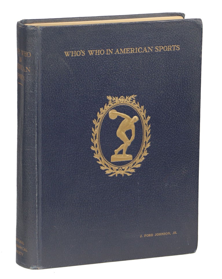 Item #000011379 Who's Who in American Sports. Sports, Americana.