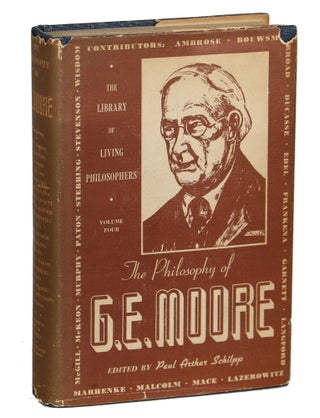 Item #000011478 The Philosophy of G.E. Moore. G. E. Moore