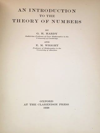 The Theory of Numbers
