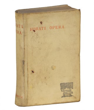 Item #000011678 Opera. Quintus Horatius Flaccus, Horace
