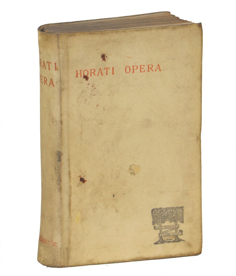 Item #000011678 Opera. Quintus Horatius Flaccus, Horace.