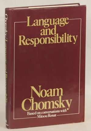 Item #000011727 Language and Responsibility. Noam Chomsky
