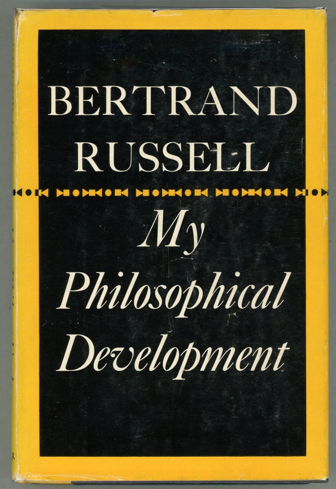 Item #000011764 My Philosophical Development. Bertrand Russell.
