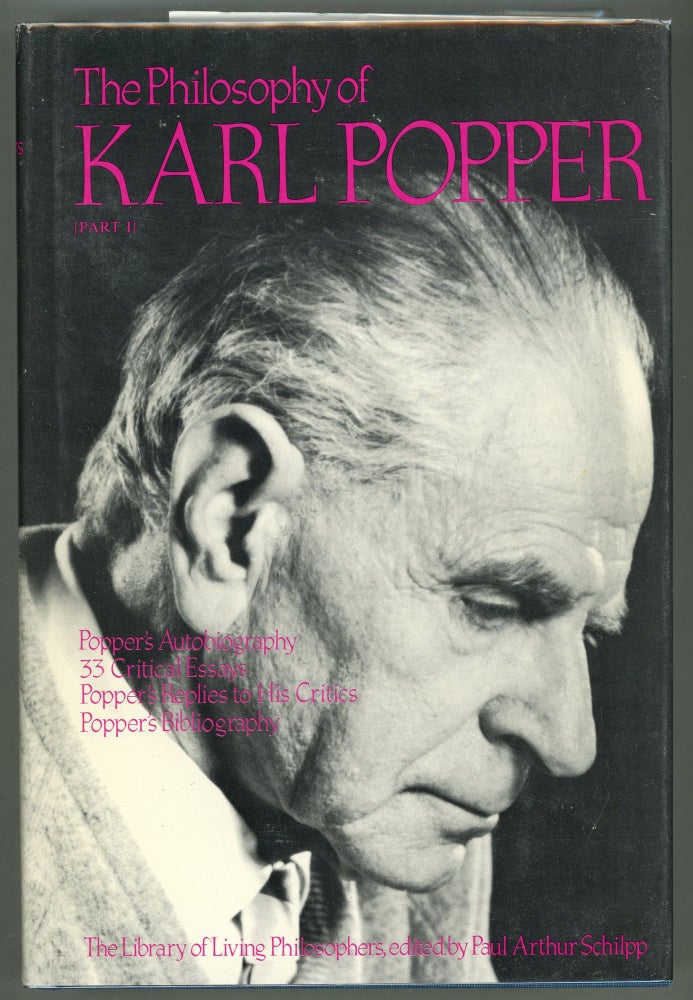 Item #000011779 The Philosophy of Karl Popper. Karl Popper, Paul Arthur Schilpp, Ed.