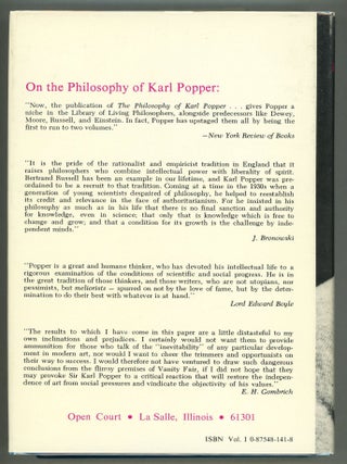 The Philosophy of Karl Popper