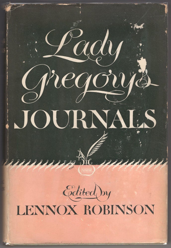Item #000011873 Lady Gregory's Journals; 1916-1930. Lady Isabella Augusta Gregory, Lennox Robinson, Ed.