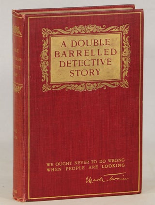 Item #000011946 A Double Barrelled Detective Story. Mark Twain, Samuel L. Clemens