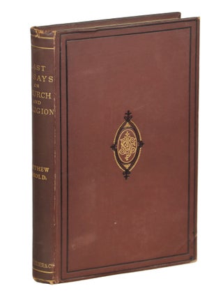Item #000012027 Last Essays on Church and Religion. Matthew Arnold
