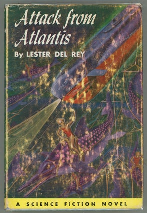 Item #000012129 Attack from Atlantis. Lester Del Rey