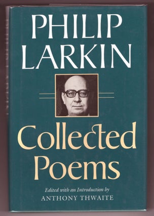 Item #000012227 Collected Poems. Philip Larkin