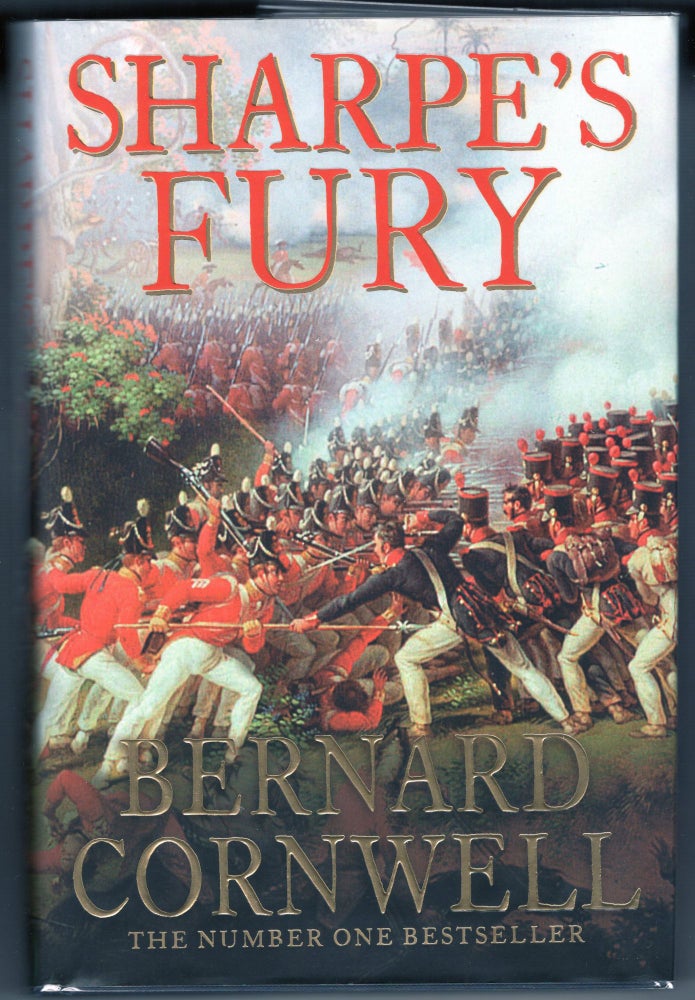 Item #000012346 Sharpe's Fury; Richard Sharpe and the Battle of Barrosa, March 1811. Bernard Cornwell.