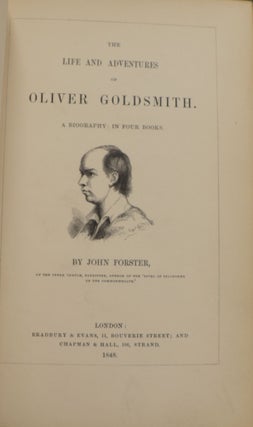 The Life and Adventures of Oliver Goldsmith; A Biography in Four Books