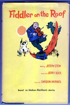Item #000012371 Fiddler on the Roof. Joseph Stein