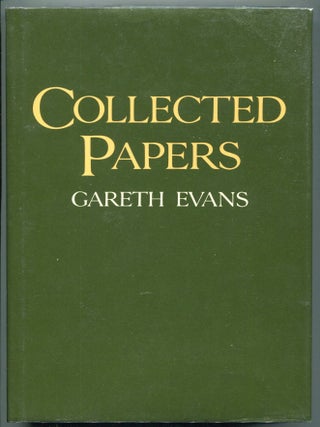Item #000012423 Collected Papers. Gareth Evans